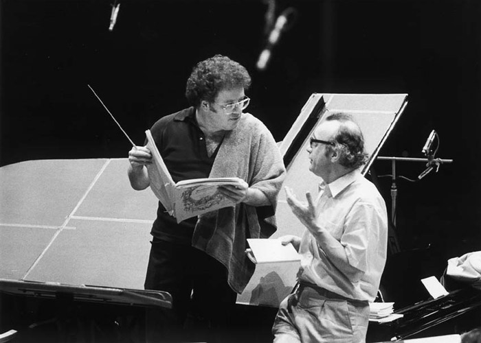 with James Levine in Chicago